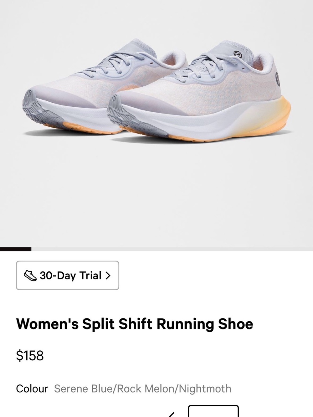 Lululemon Split Shift Running Shoe